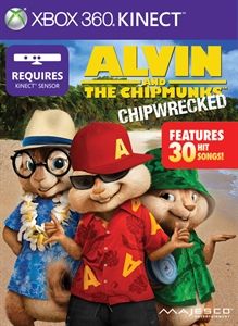Alvin & Chipmunks: Chipwrecked box art for Xbox 360